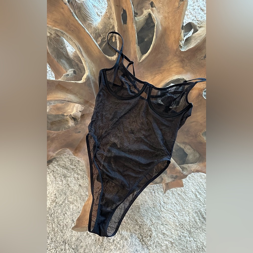 Classic black bodysuit